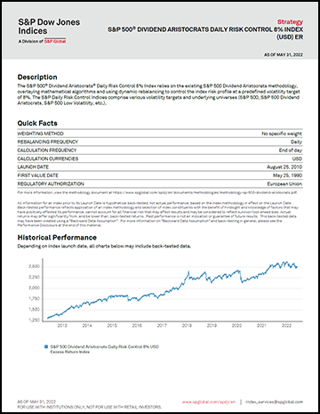 SP500 DA DRC 8 Index